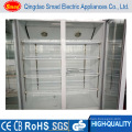 Display Refrigerator 2 Door Beverage Cooler Supermarket Refrigeration